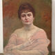 Portrait of a woman, oil on canvas