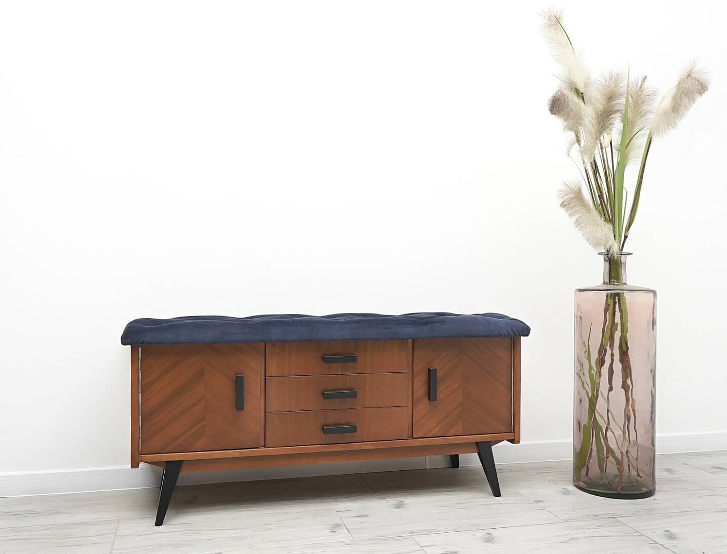 PRL chest of drawers, Meblostyl Dobrodzień. After professional renovation.