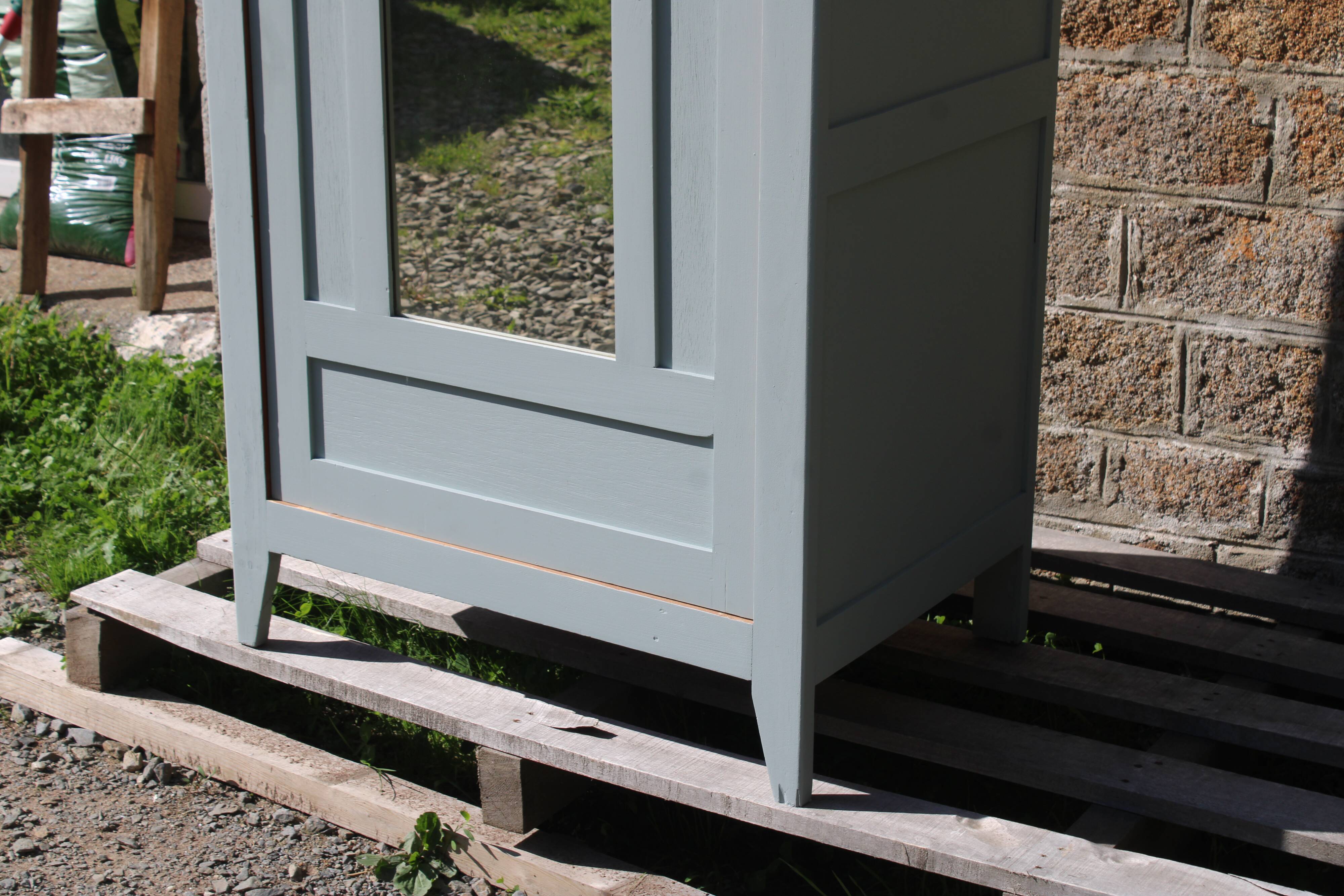 Renovated vintage wardrobe – Haussmannian style / chic country