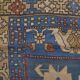 Oversize Handknotted Geometric Vintage Rug sku 1905