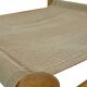 Vintage Safari Ottoman Footstool 70s design