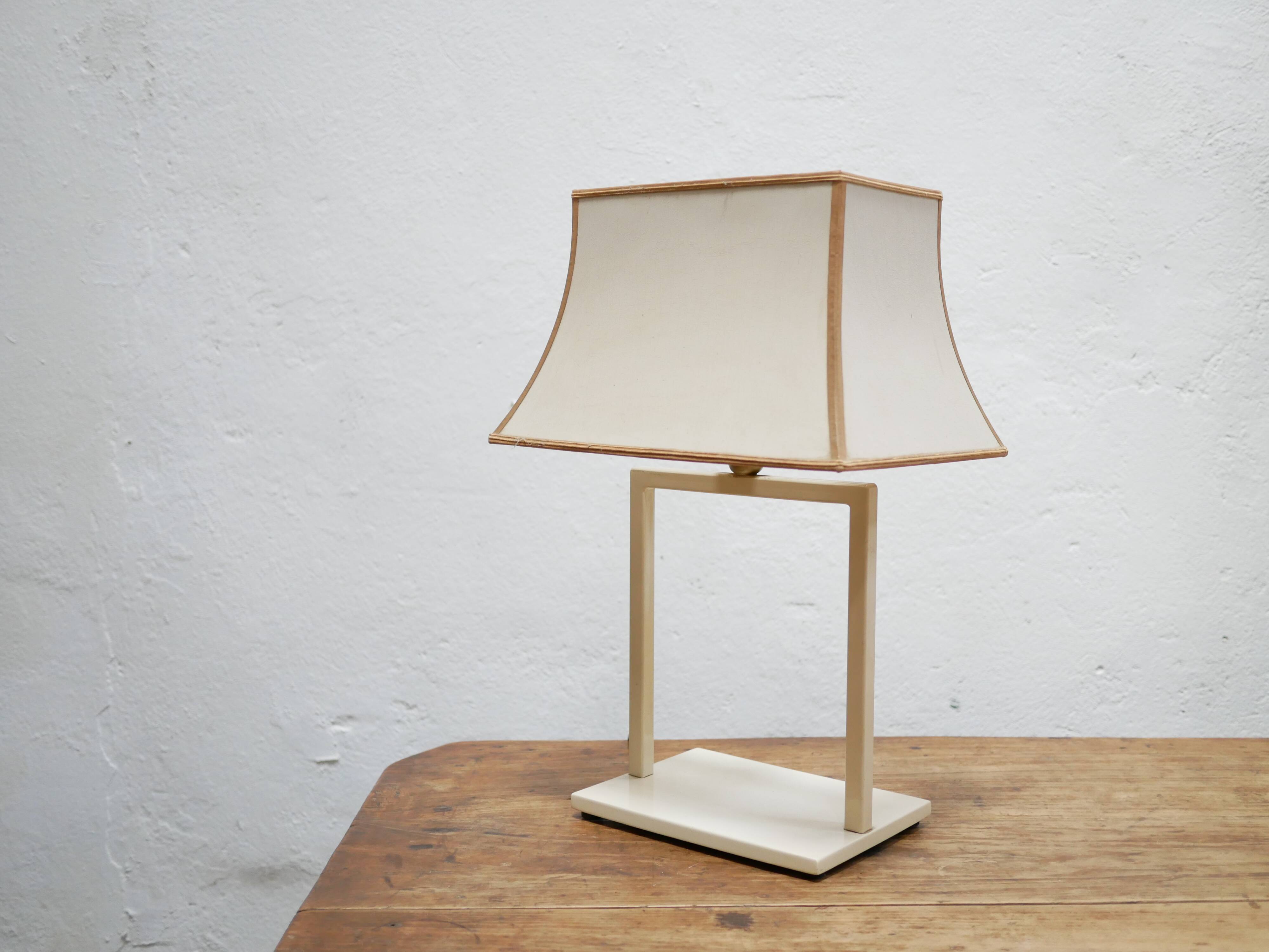 White vintage Phanera lamp