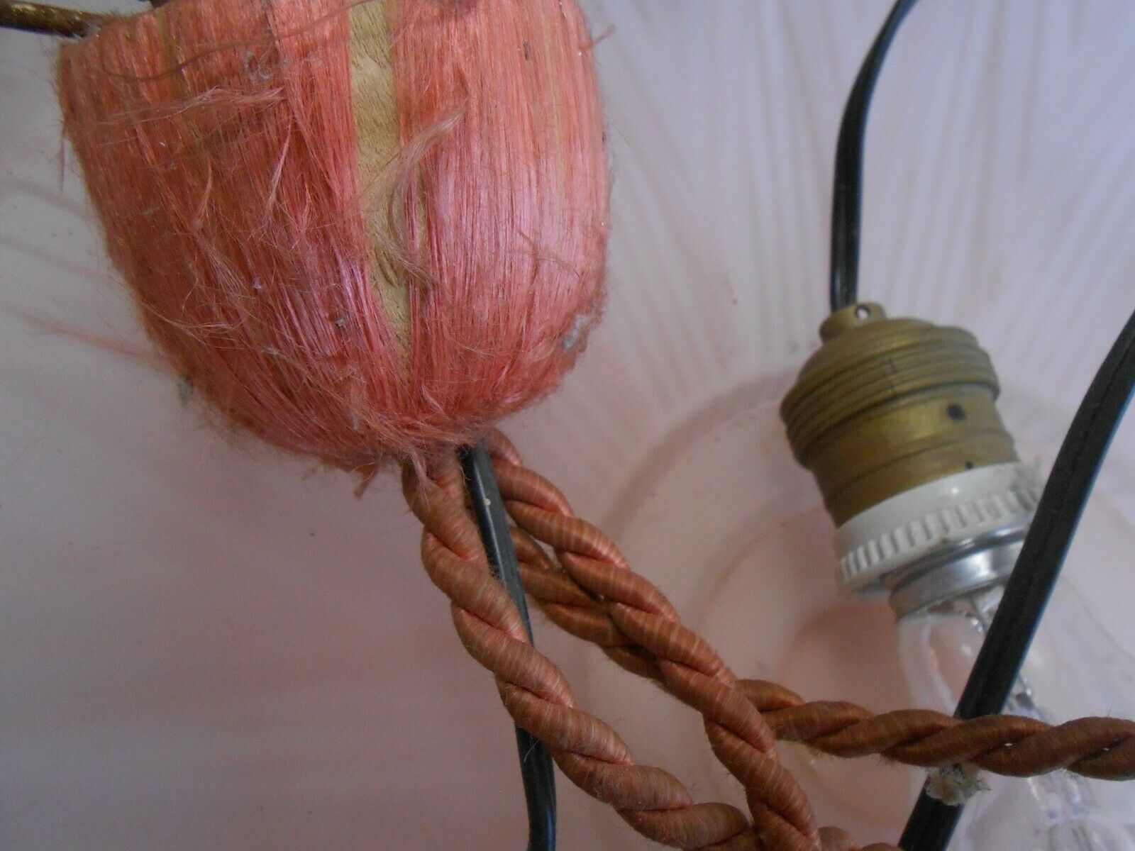 Art deco hanging lamp