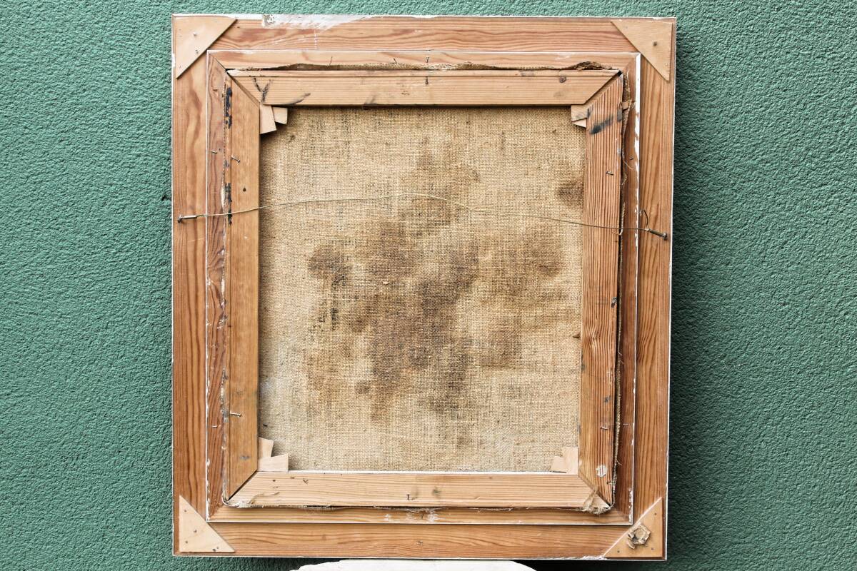 Oil on canvas, bouquet of flowers, signed.