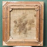 Oil on canvas, bouquet of flowers, signed.