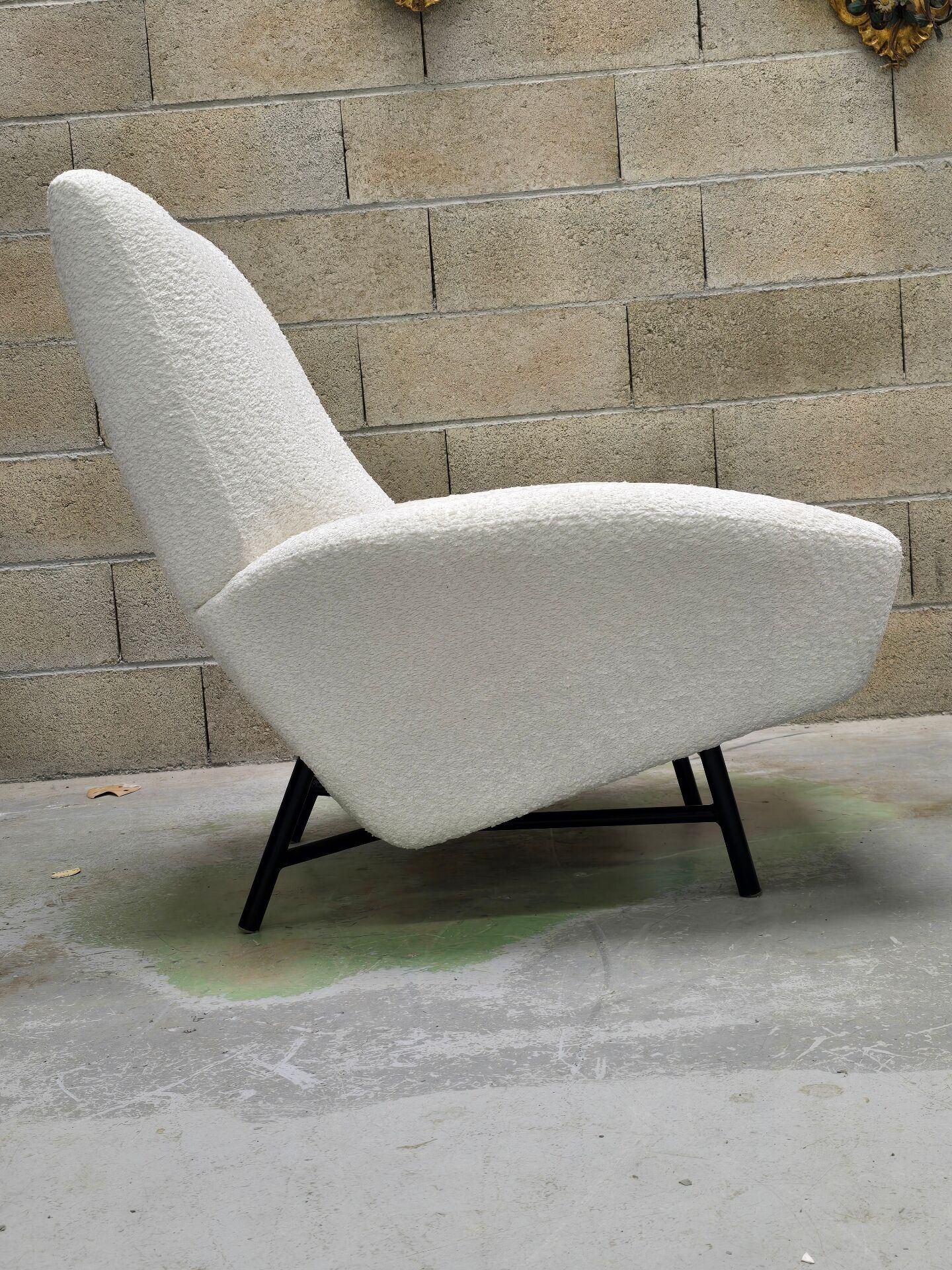 Claude DELOR 1950 vintage design armchairs