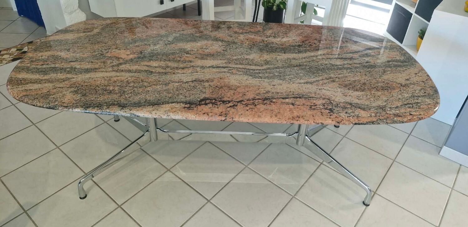 Table by Charles and Ray Eames for Herman Miller, from 1990.