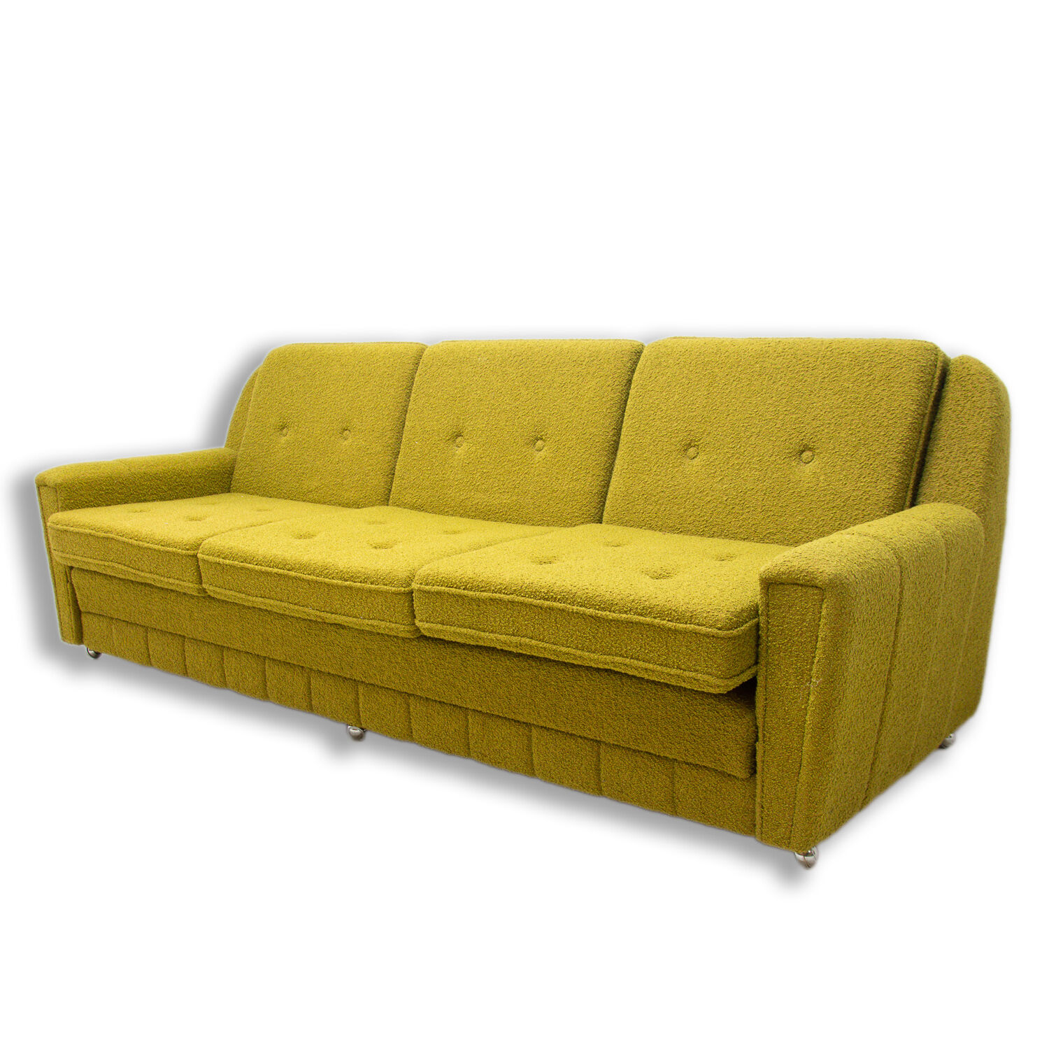 Eastern bloc vintage living room set, Czechoslovakia, 1970