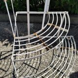 Old metal plant holder