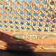 3 old bistro chairs cans thonet