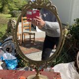 Old hairdresser mirror  40x57cm