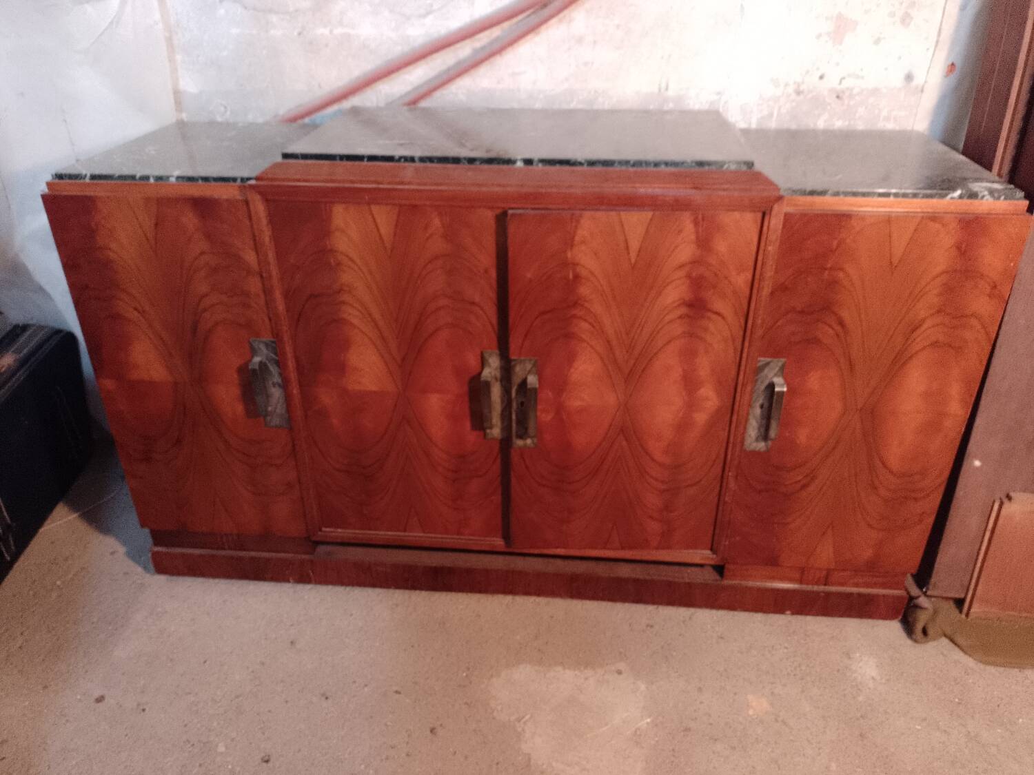 4-door art deco sideboard