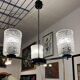 Chandelier, Lidokov type V167-1268, Czechoslovakia, 1970s