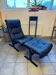 Chauffeuse et ottoman vintage “Siesta Deluxe” par Ingmar Relling