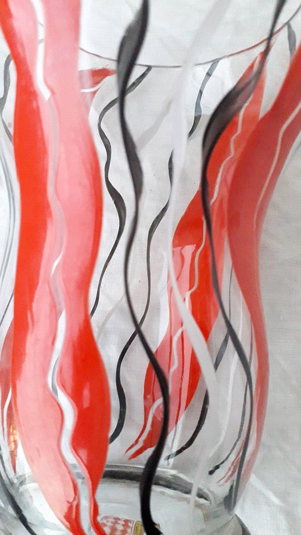 Monaco glass vase