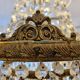 Hot air balloon chandelier with grapevines early twentieth century