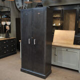 Metal cabinet with 2 doors, 1950s