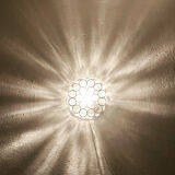 Iiron ring design wall or ceiling lamp by Limburg