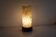 Lampe suedoise en fibre de verre et teck