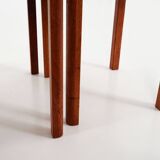 Set of three teak tables, Danish design, 1970s, production: Denmark