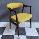 Thomas Harlev chair model 213 in yellow Boucle