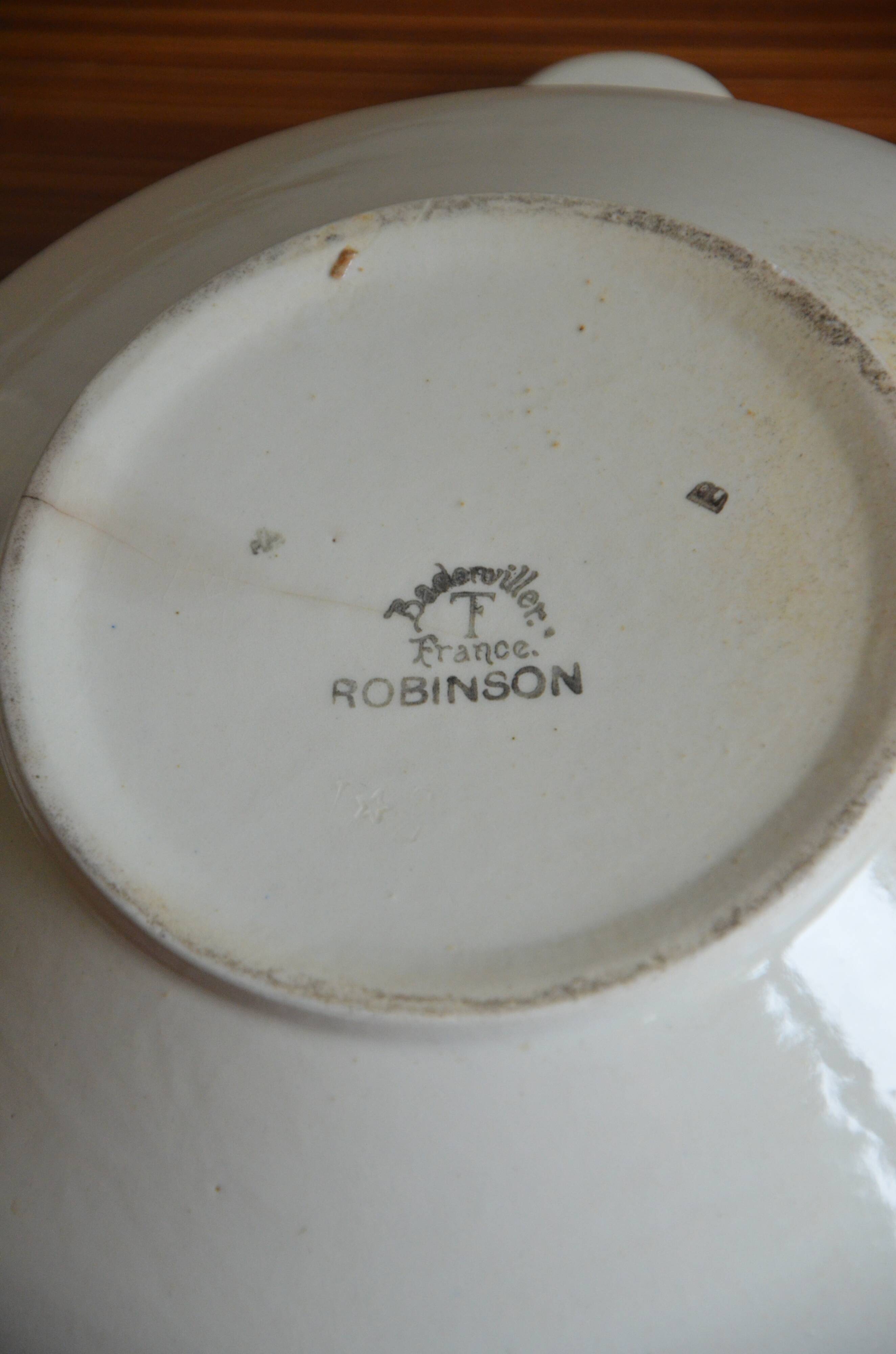 Badonvillier soup collection Robinson