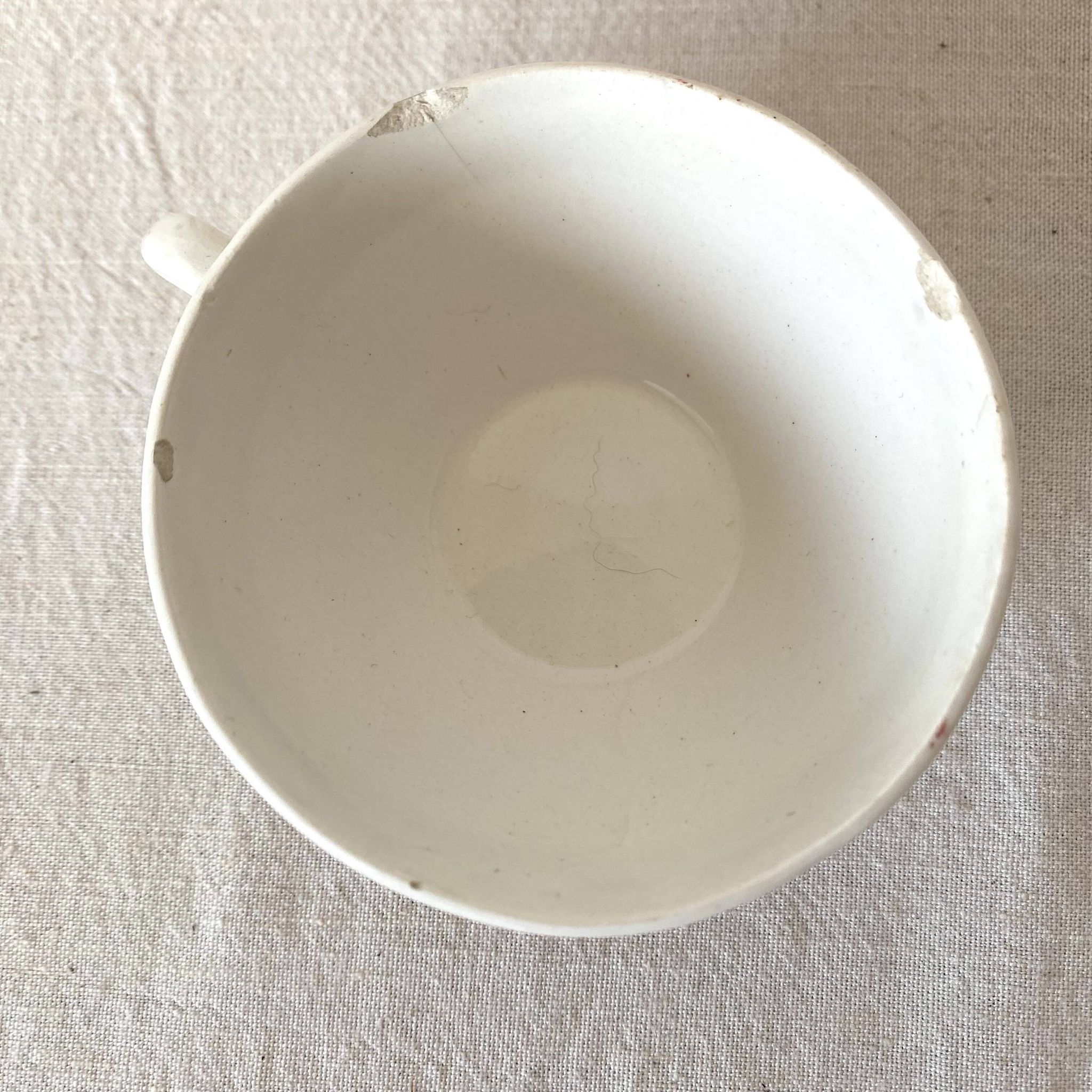 Old Sarreguemines cups