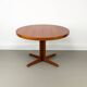 Table de Salle à Manger Ronde en Teck par HW Klein pour Bramin, Danemark, 1960s