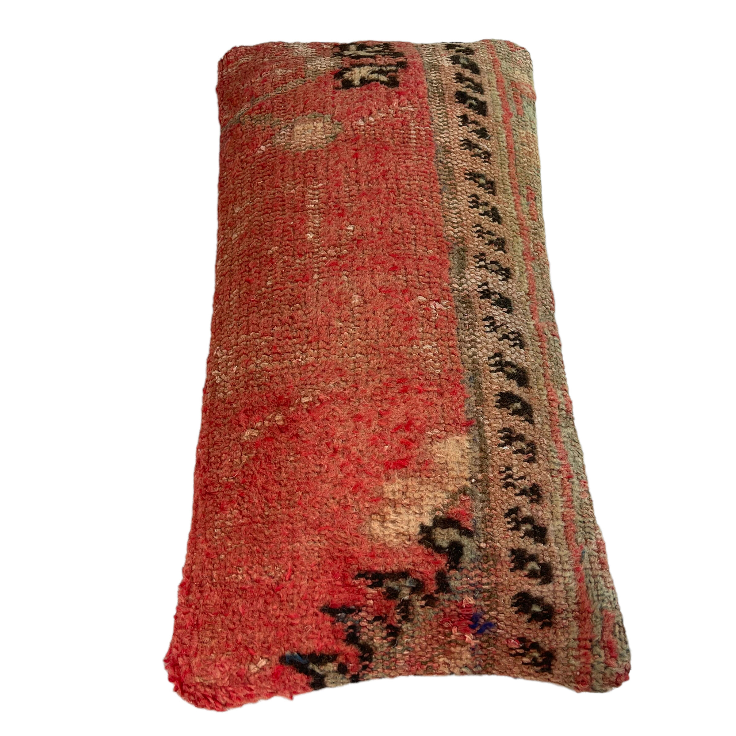 Vintage turkish handmade cushion cover , 30 x 60 cm