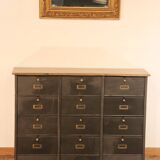 Roneo flap sideboard 12 console compartments
