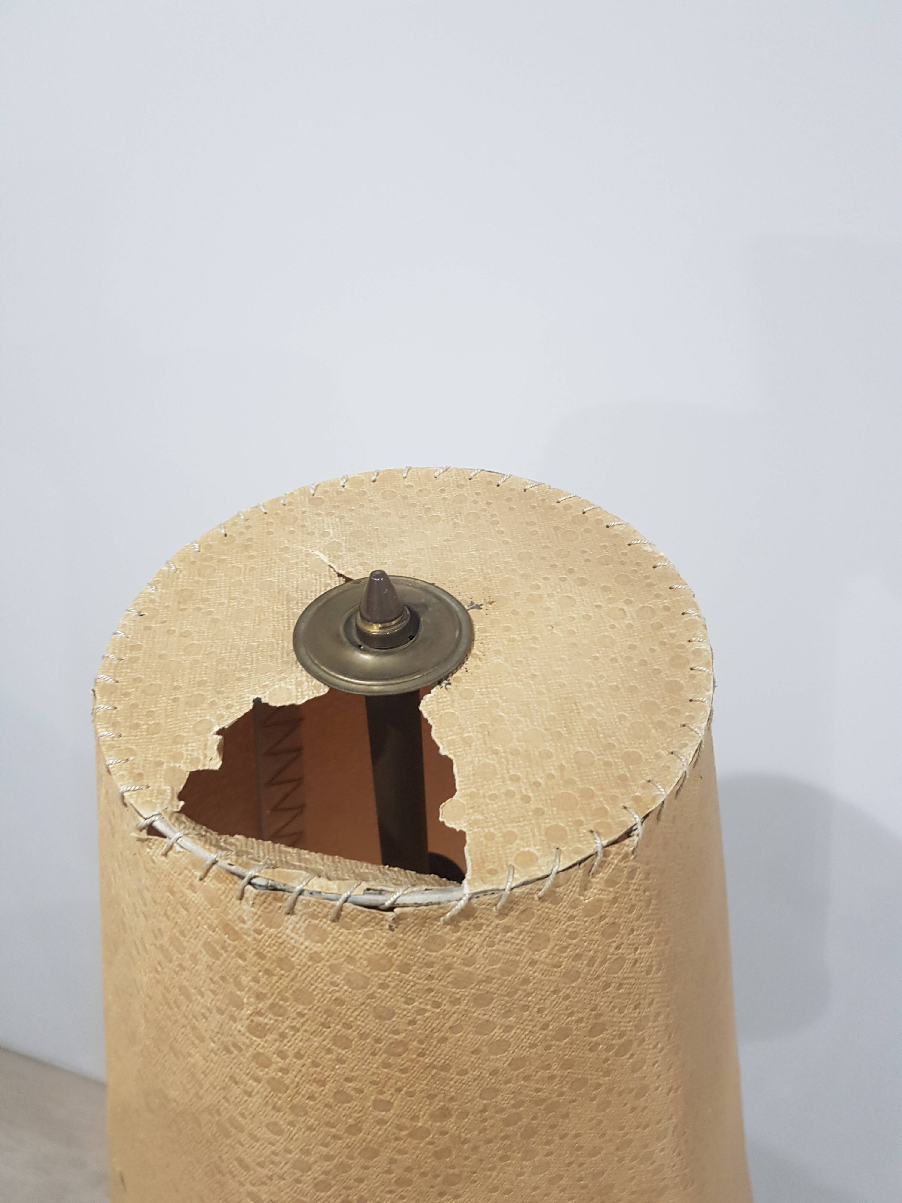 Brutalist Floor Lamp / Austria / 1940s.