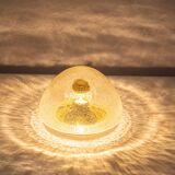 glass Space Age ceiling lights by Hoffmeister, Germany, 1960s