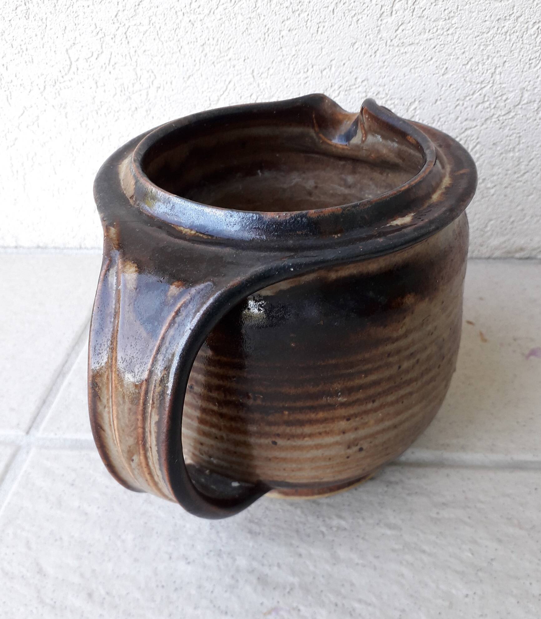 Stoneware jug