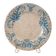 Antique plate model "Joconde", Victorian blue decoration