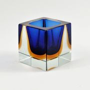 Sommerso Murano Glass Catch-All by Flavio Poli for Seguso, Italy, 1960s