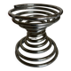 chrome diabolo spring candle holder 1970