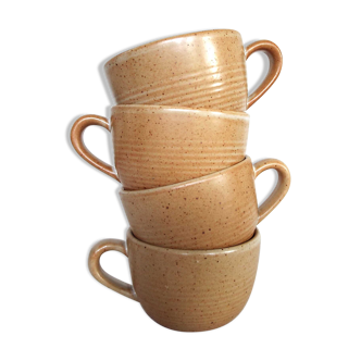 4 tasses Grès CNP Village