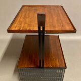 Teak servant trolley trolley trolley