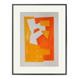 Minimalist geometric painting