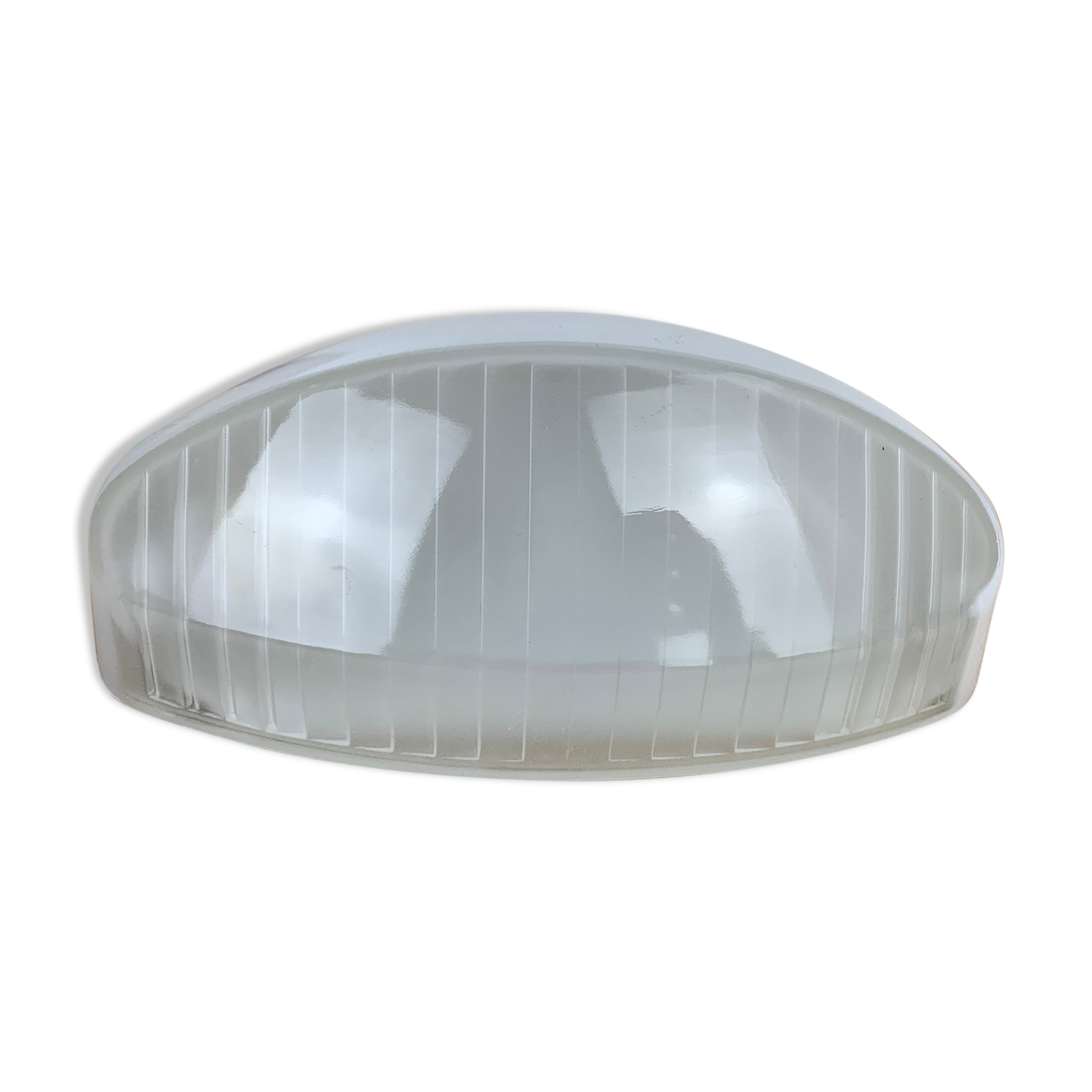 New Holophane Prismopal AMV1 wall lamp, prismatic enamelled glass