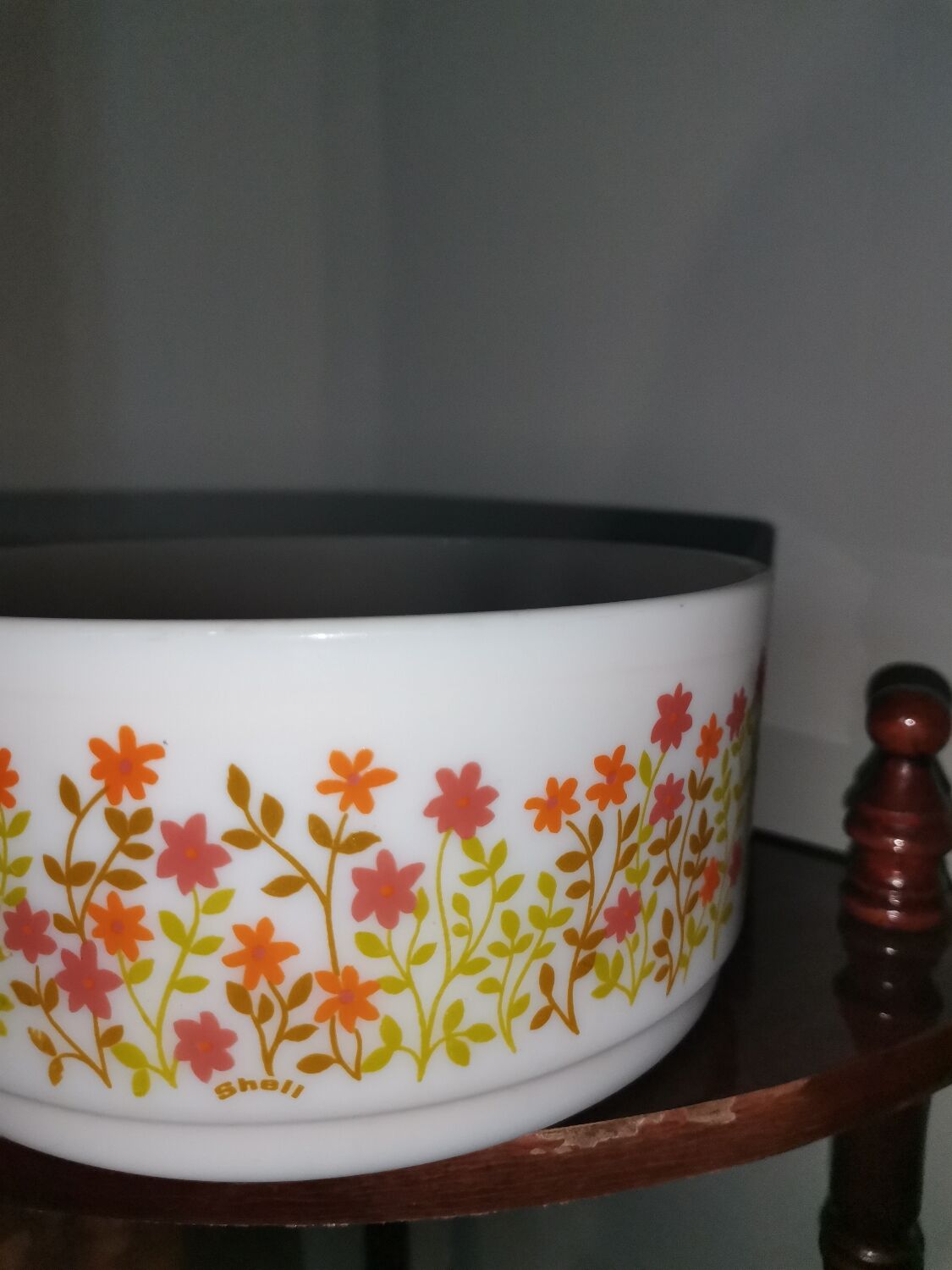 Salad bowl small flowers spring Arcopal