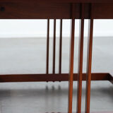 Beautiful and large square Art Deco coffee table