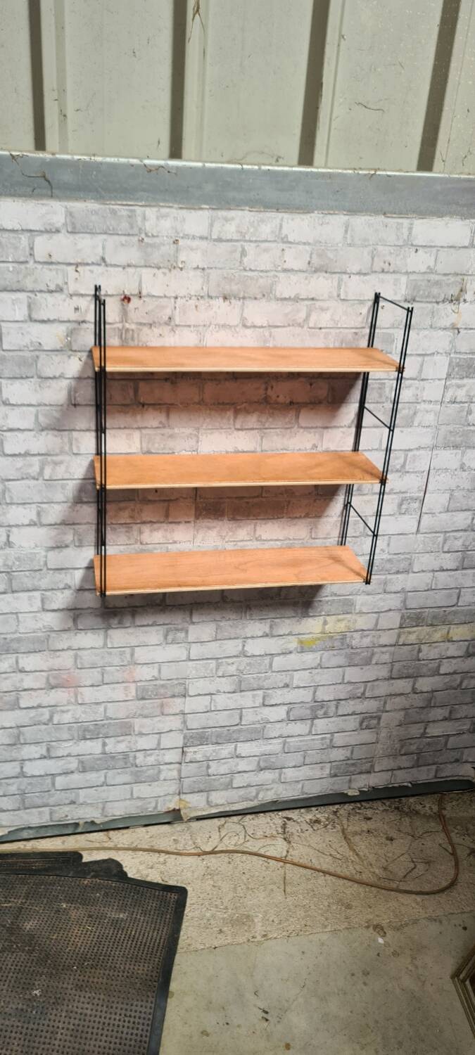 Etagere string  et tablette  plaquage