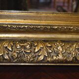 Golden mirror - 54 x 80 cm