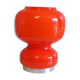 1970 orange opaline laying lamp