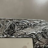 Vintage stamped mirror