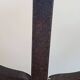 7-arm wrought iron candlestick - H 57 cm - large candle - antique
