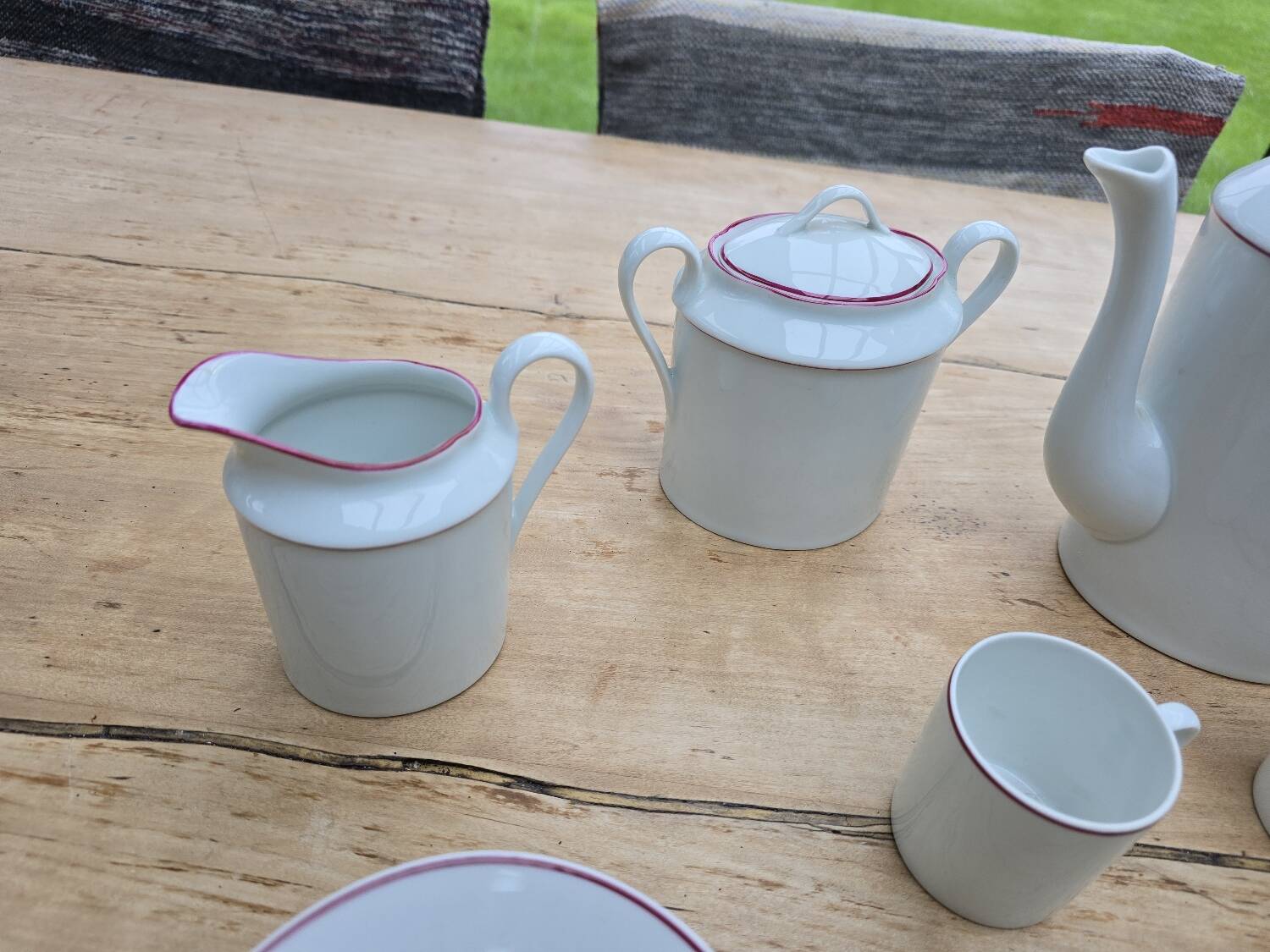 Limoges porcelain coffee service France