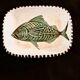 Ceramic dish by antoine fazio - vallauris circa 60