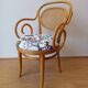 Wooden chair and stool, 1950